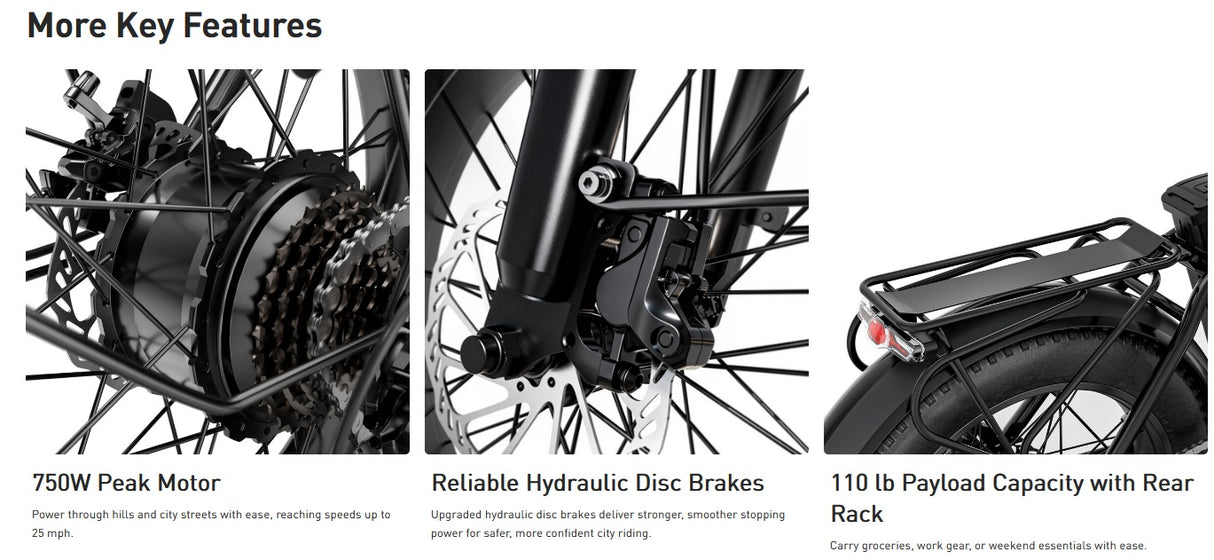 Hiboy EX6F Electric Bike