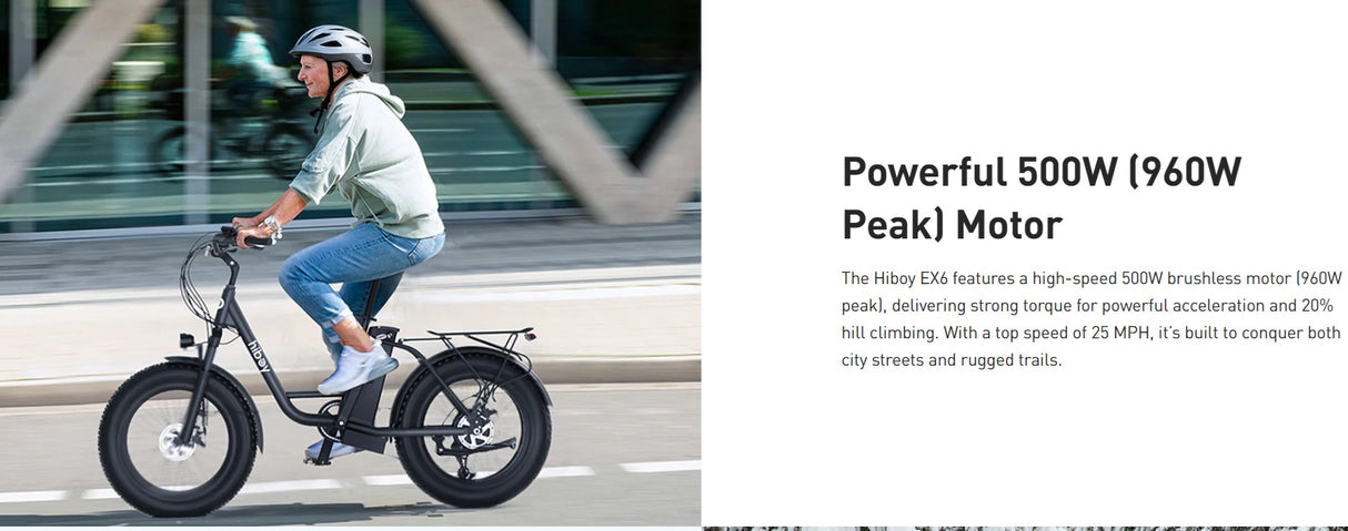 Hiboy EX6 Electric Bike