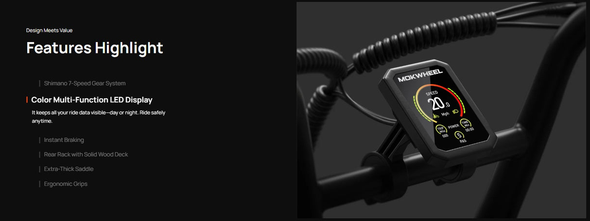 Mokwheel Scoria E-Bike
