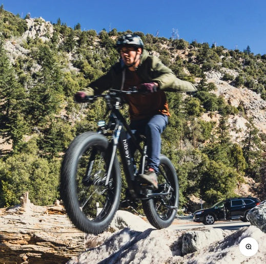 HiBoy P6 Fat Tire Front-Suspension Electric Bike