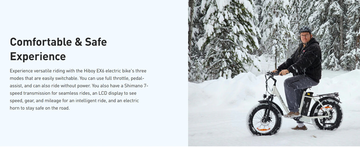 Hiboy EX6 Electric Bike
