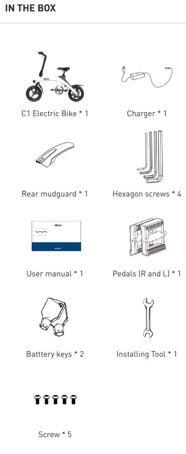 Hiboy C1 Folding Electric Bike