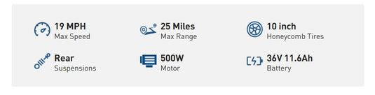 Hiboy KS4 Pro Premium Electric Scooter