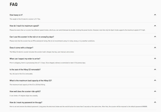 Hiboy S2 Basic Electric Scooter (Recommended for height 4'1" to 6'1")