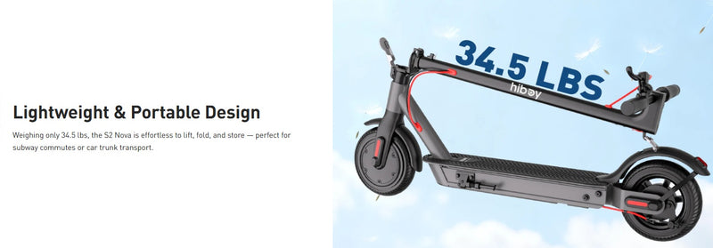 Load image into Gallery viewer, Hiboy S2 Nova Electric Scooter (Recommended for height 4'11" - 6'1")
