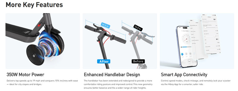Load image into Gallery viewer, Hiboy S2 Nova Electric Scooter (Recommended for height 4'11" - 6'1")
