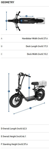 HiBoy U2 Pro Electric Scooter