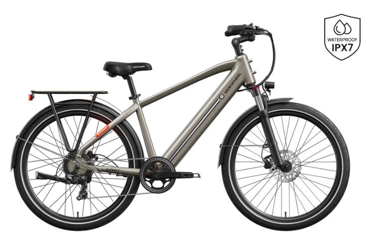 Load image into Gallery viewer, Mokwheel Asphalt Step Over Hybrid E-Bike
