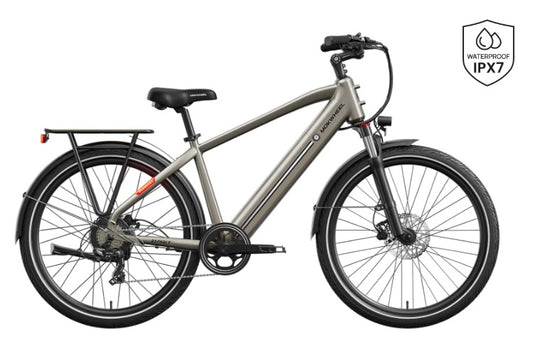 Mokwheel Asphalt Step Over Hybrid E-Bike
