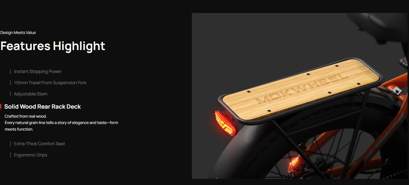 Cargue la imagen en el visor de la galería, Mokwheel Basalt 2.0 Step Over Solar Powered E-Bike
