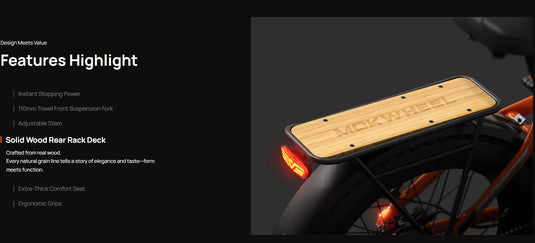 Mokwheel Basalt 2.0 Step Over Solar Powered E-Bike