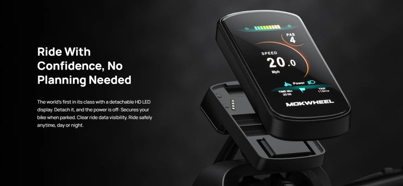 Cargue la imagen en el visor de la galería, Mokwheel Basalt 2.0 Step Over Solar Powered E-Bike
