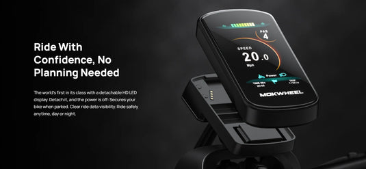 Mokwheel Basalt 2.0 Step Over Solar Powered E-Bike