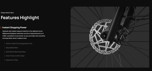 Mokwheel Basalt 2.0 Step Over Solar Powered E-Bike