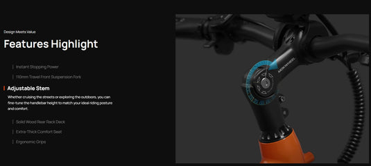 Mokwheel Basalt 2.0 Step Over Solar Powered E-Bike