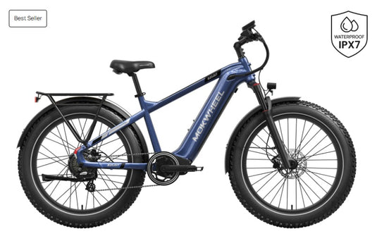 Mokwheel Basalt 2.0 Step Over Solar Powered E-Bike