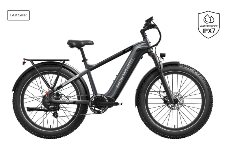 Cargue la imagen en el visor de la galería, Mokwheel Basalt 2.0 Step Over Solar Powered E-Bike
