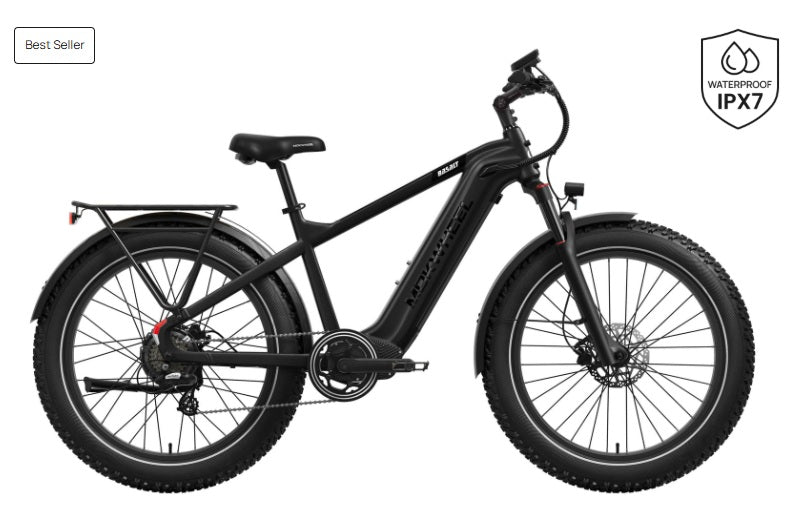 Cargue la imagen en el visor de la galería, Mokwheel Basalt 2.0 Step Over Solar Powered E-Bike
