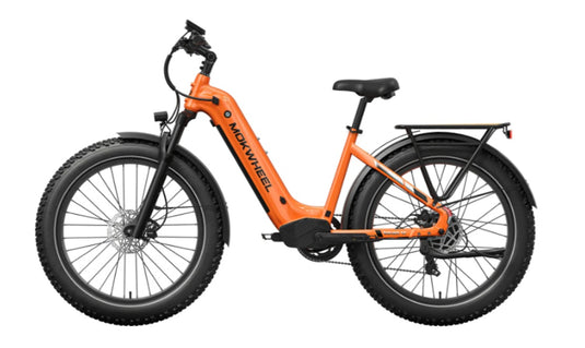 2025 Mokwheel Basalt 2.0 Solar Powered Step Thru 750W All-Terrain E-bike