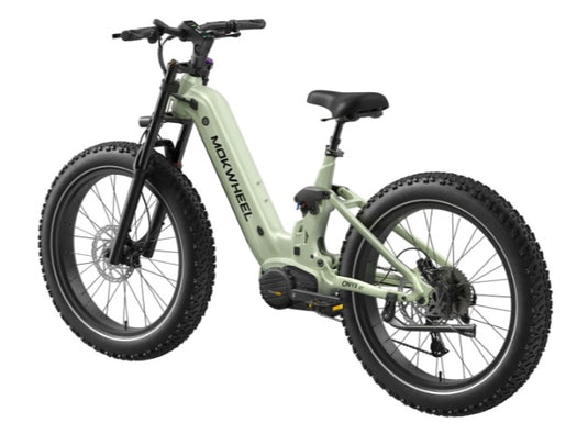 Mokwheel Onyx Step Through Mid-Drive E-bike (recommended for 5'5" - 6'7")