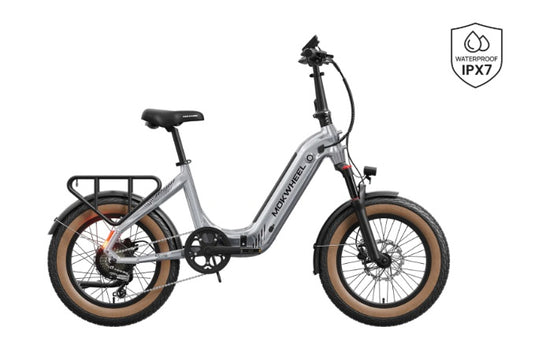 Mokwheel Slate Step Through Compact Folding E-Bike