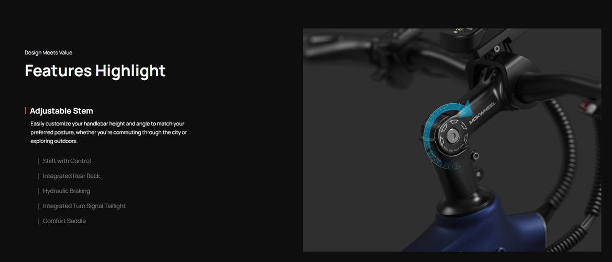 Mokwheel Tarmac  E-Bike